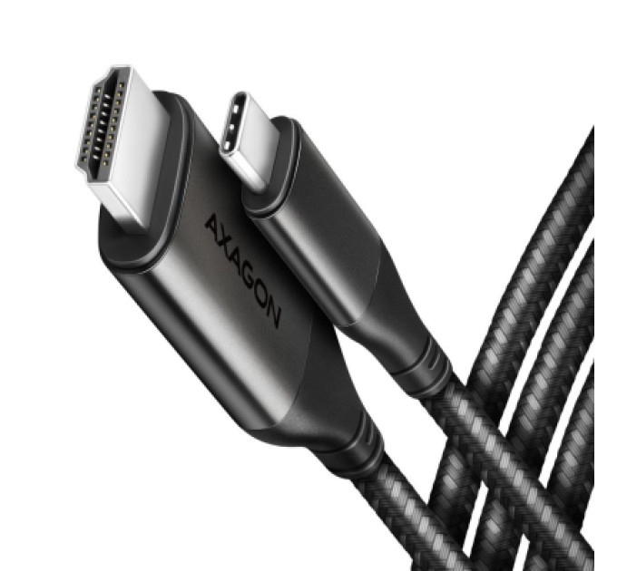 AXAGON Кабель мультимедійний USB-C to HDMI M 1.8m black AXAGON (RVC-HI2MC)