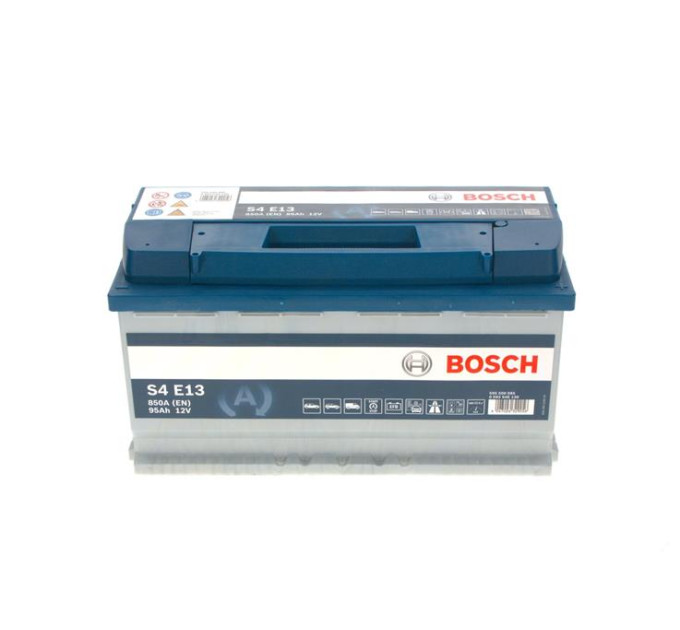 Акумулятор Bosch S4 12В 95Аг 850А R+ (0 092 S4E 130)