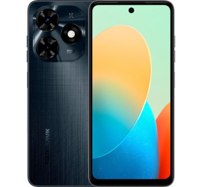 Tecno Мобільний телефон Tecno Spark 20C 4/128Gb Gravity Black (4894947011740)