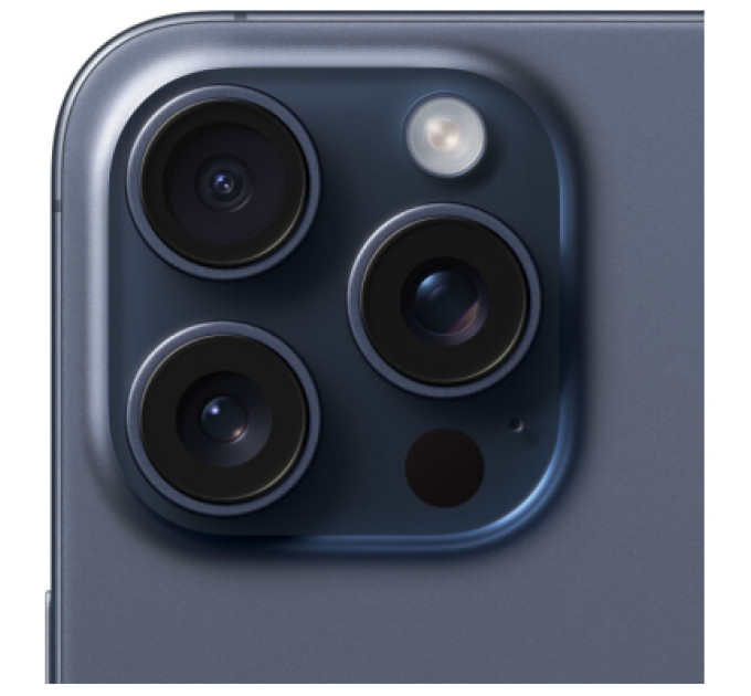 Apple Мобільний телефон Apple iPhone 15 Pro 512Gb Blue Titanium (REF A) BREEZY (2AMTVA3)