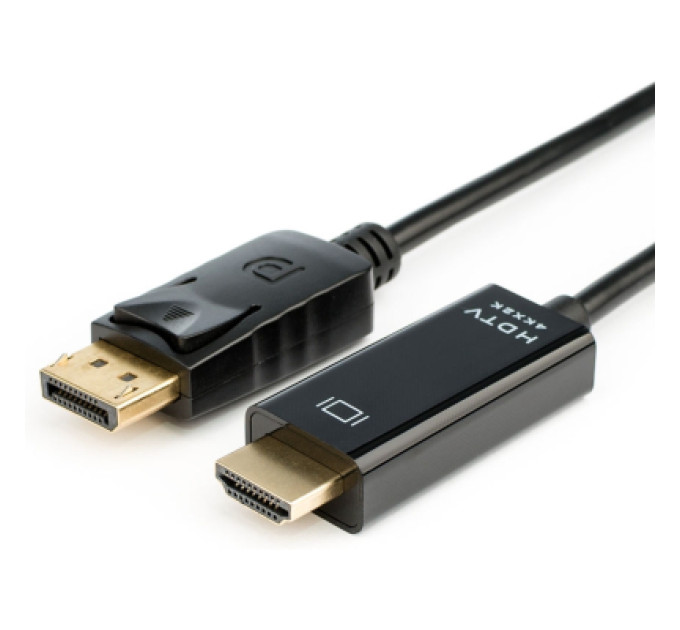 Atcom Кабель мультимедійний DisplayPort M to HDMI M 3.0m 8K/4K black Atcom (30100)