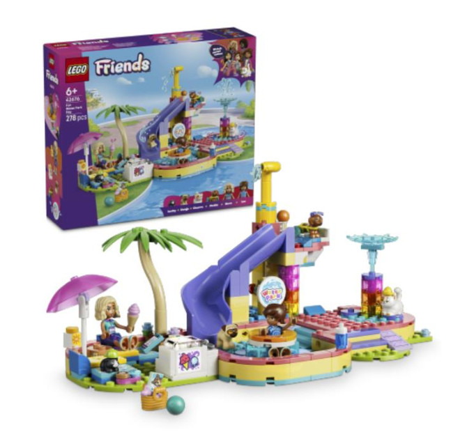 LEGO Конструктор LEGO Friends Веселий день в аквапарку (42676)