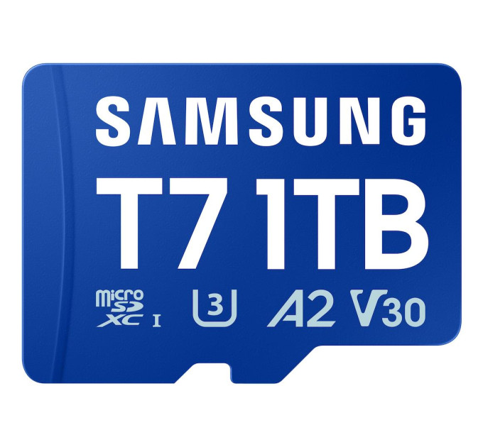 Samsung Карта пам’яті SAMSUNG MICRO SDXC T7 1TB, U3, V30, A2 до 170 Мб/с