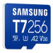 Samsung Карта пам’яті SAMSUNG MICRO SDXC T7 256GB, U3, V30, A2 до 170 Мб/с