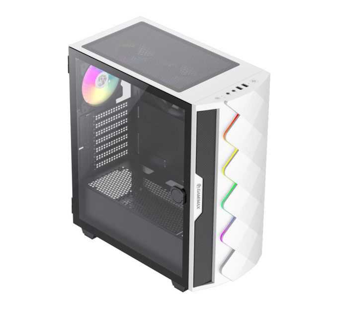 Gamemax Корпус для комп'ютера ATX W/O PSU DIAMOND CP WH GAMEMAX
