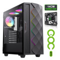 Gamemax Корпус для комп'ютера ATX W/O PSU DIAMOND CP BK GAMEMAX