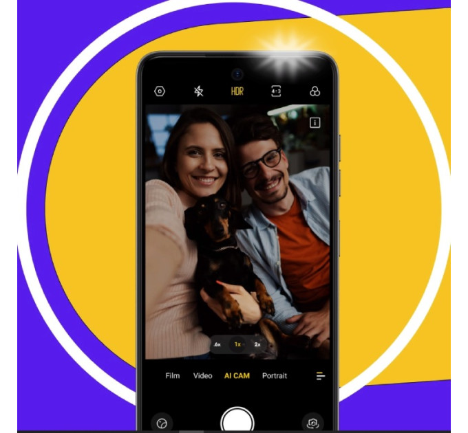 Tecno Смартфон Tecno Spark 20C (BG7n) 4/128GB Dual Sim Mystery White (4894947011757)