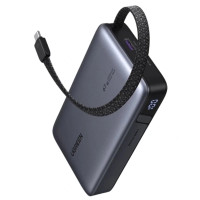 Батарея універсальна Ugreen 20000 mAh 67W Cable Space gray (U_55996B) Батарея універсальна Ugreen 20000 mAh 67W Cable Space gray (U_55996B)