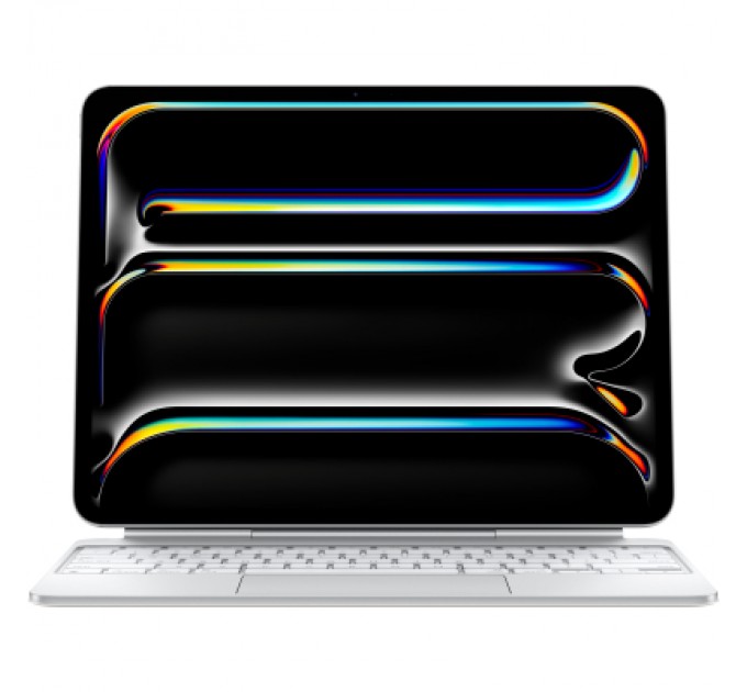 Apple Чохол до планшета Apple Magic Keyboard for iPad Pro 13inch (M4) - Ukrainian - White,Model A2974 (MWR43UA/A)