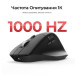 Keychron Мишка Keychron M6S Wireless/Bluetooth/USB Black (M6S-A72)