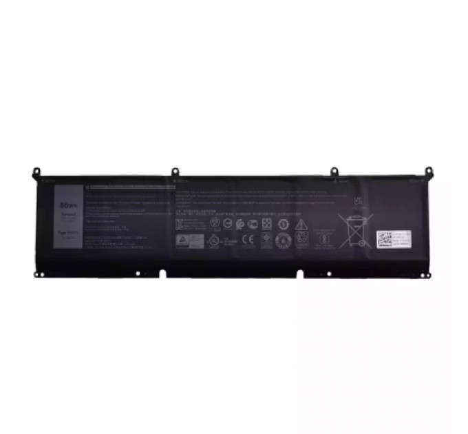 AlSoft Акумулятор до ноутбука Dell XPS 15-9500 69KF2, 86Wh (7187mAh), 6cell, 11.4V, Li-ion AlSoft (A47939)