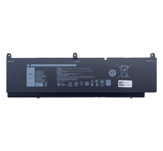 Dell Акумулятор до ноутбука Dell Precision 7550 PKWVM, 7922mAh (95Wh), 6cell, 11.4V, Li-ion (A47936)