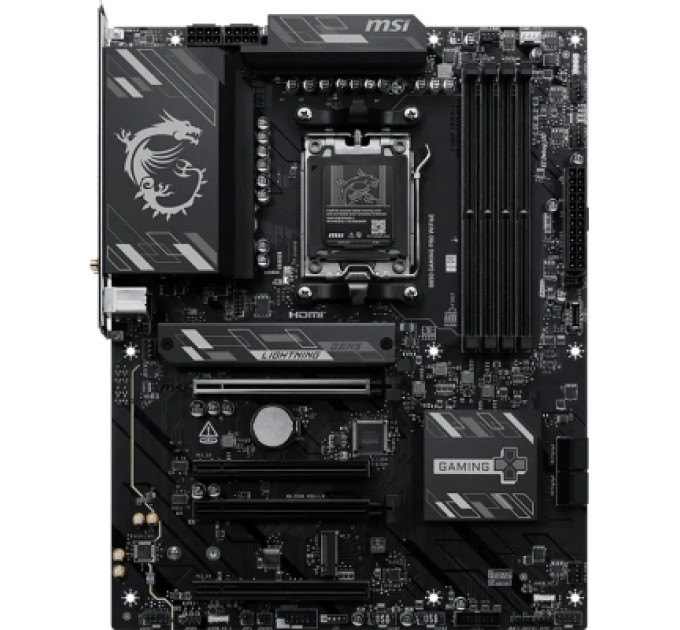MSI Материнська плата MSI B850 GAMING PRO WIFI6E