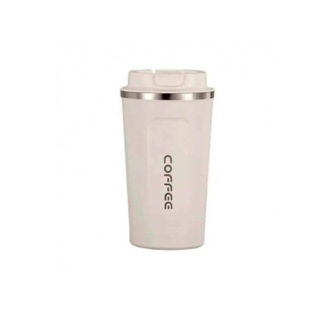 Merlion Термокружка Merlion MugCoffe 500 мл з відкидною кришкою, біла (MugCoffe-500White)