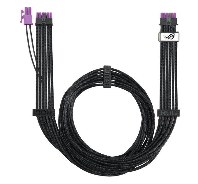 ASUS Кабель для відеокарти Asus ROG Equalizer 12V-2x6 ATX 3.1 & PCIe 5.1 Black (90YE00BN-B0QA00)