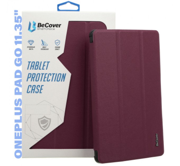 BeCover Чохол до планшета BeCover Smart Case OnePlus Pad Go 11.35" Red Wine (710991)