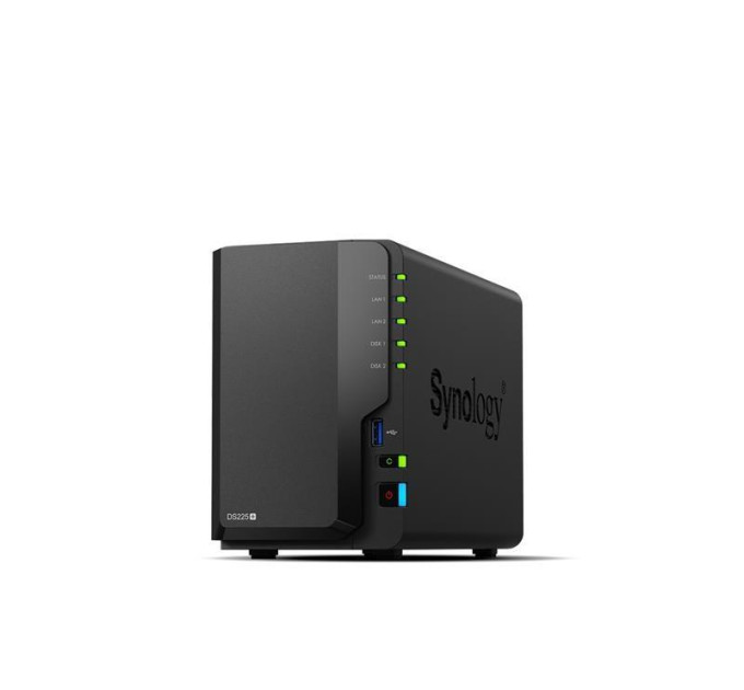 Система зберігання даних 2BAY NO HDD USB3 DS225+ SYNOLOGY