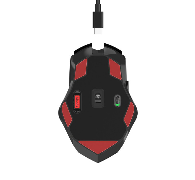 Миша бездротова Bloody R80 Plus Black