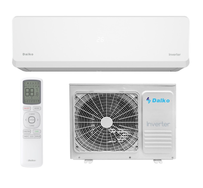 Daiko Кондиціонер Daiko NRSK-H09NVR/NRSK-H09INVR серія Novator R32