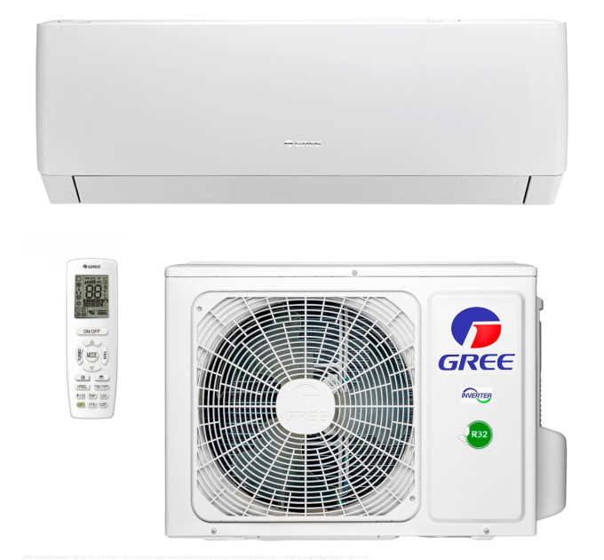 Кондиціонер Gree GWH12AGBXB-K6DNA1F/I/GWH12AWBXB-K6DNA3F/O серія Pular