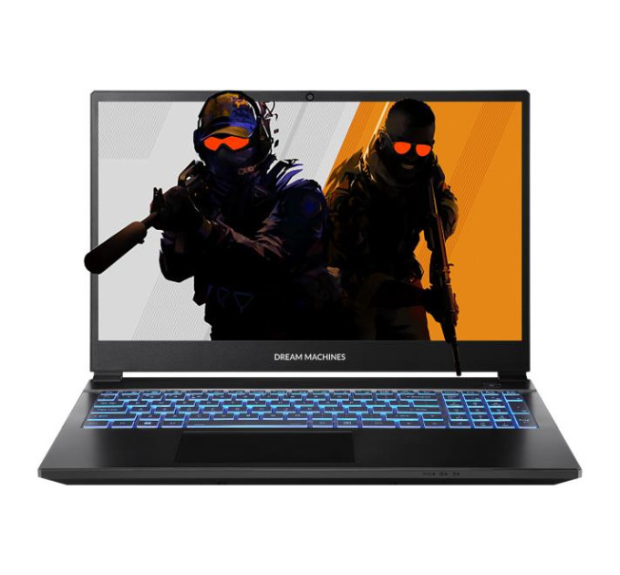 Ноутбук Dream Machines RT5050-15 15.6FHD IPS, AMD R7 H255, 16GB, F1TB, NVD5050-8, DOS, чорний
