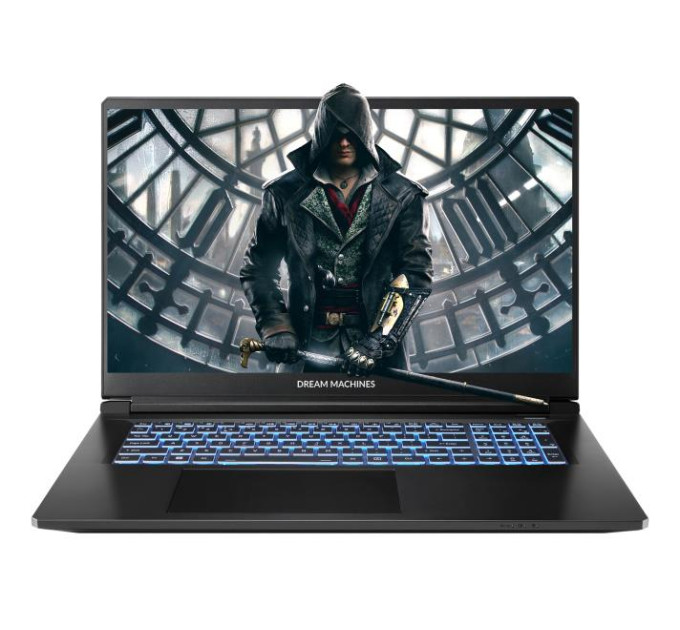 Ноутбук Dream Machines RT5050-17 17.3FHD IPS, AMD R7 H255, 16GB, F512GB, NVD5050-8, DOS, чорний