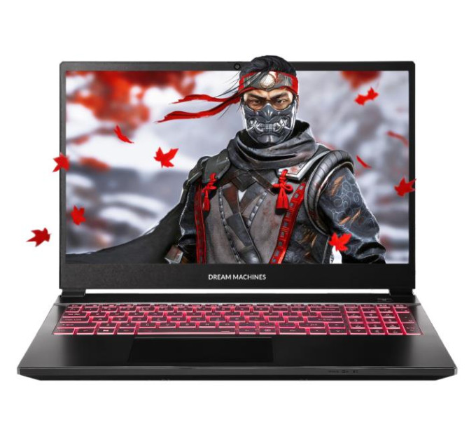 Ноутбук Dream Machines RT5060-15 15.6FHD IPS, AMD R7 H255, 16GB, F1TB, NVD5060-8, DOS, чорний