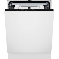 Посудомийна машина Electrolux вбудована, 14компл., D, 60см, дисплей, інвертор, 3й кошик, чорний