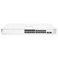 Комутатор HPE Aruba Instant On 1830 24xGE, PoE Class 4 195W (ports 1-12), 2xSFP ports, LT Warranty