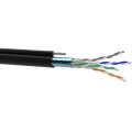 Кабель мережевий OK-Net FTP 305м cat.6 зовнішній, трос 7*0,5 (F/UTP-cat.6) (КППЭт-ВП (250) 4*2*0,54)