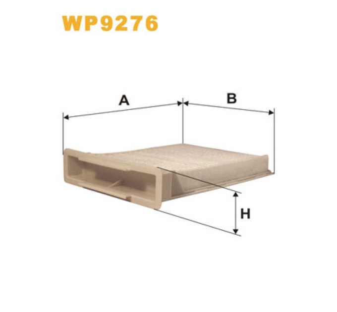 Фільтр салону Wixfiltron WP9276