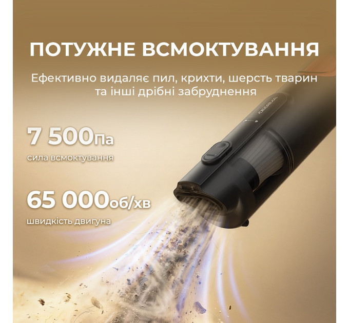 Акумуляторний пилосос Deerma XC01