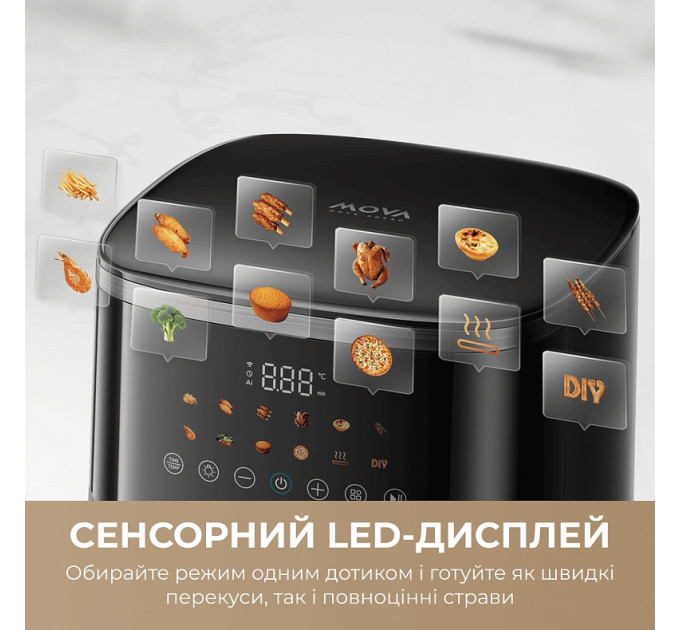 Мультипіч Mova AeroChef FD10 Pro Max Black (MOVA-FD10-PMAX-B)
