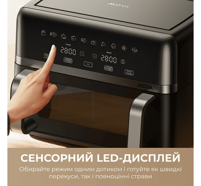 Мультипіч Mova AeroChef FD20s Pro Black (AF-5518ATB-S)