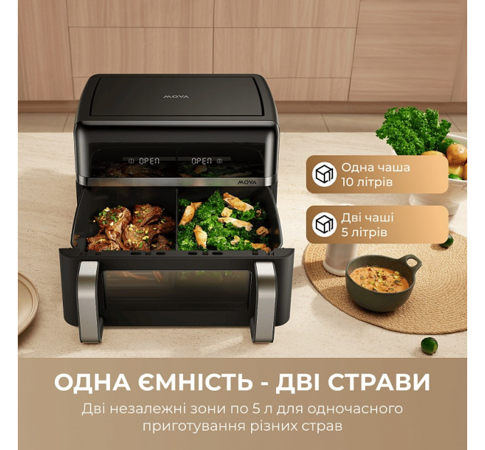 Мультипіч Mova AeroChef FD20s Pro Black (AF-5518ATB-S)