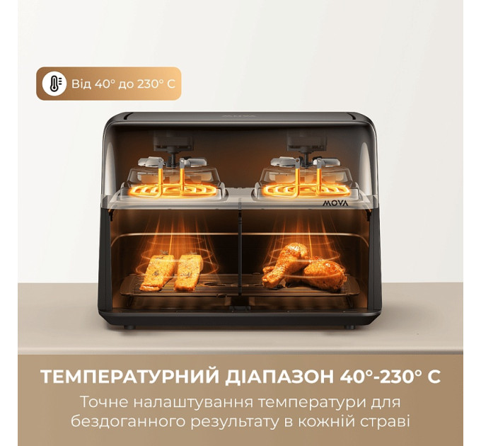 Мультипіч Mova AeroChef FD20s Pro Black (AF-5518ATB-S)