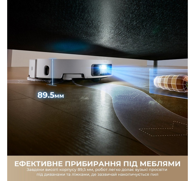 Робот-пилосос Dreame Bot L50s Pro Ultra Black (RLL88HE-Bl)