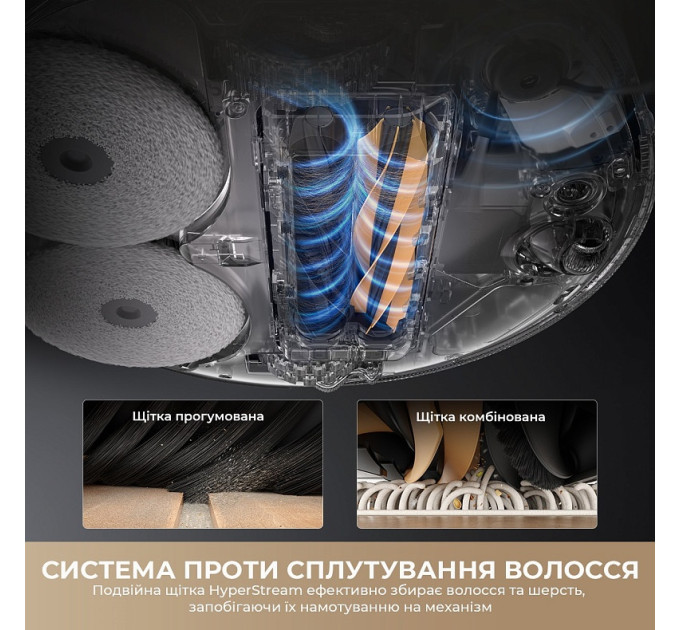 Робот-пилосос Dreame Bot L50s Pro Ultra Black (RLL88HE-Bl)