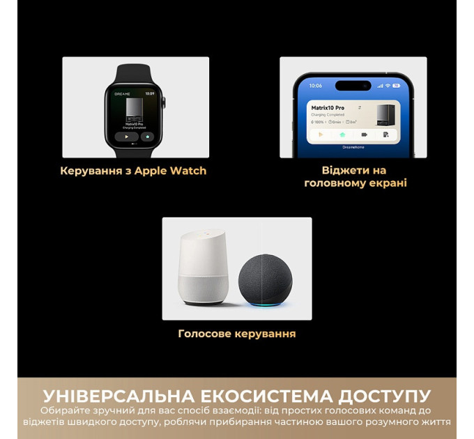 Dreame Робот-пилосос Dreame Bot Matrix 10 Pro Black (RLM61HE-Bl)