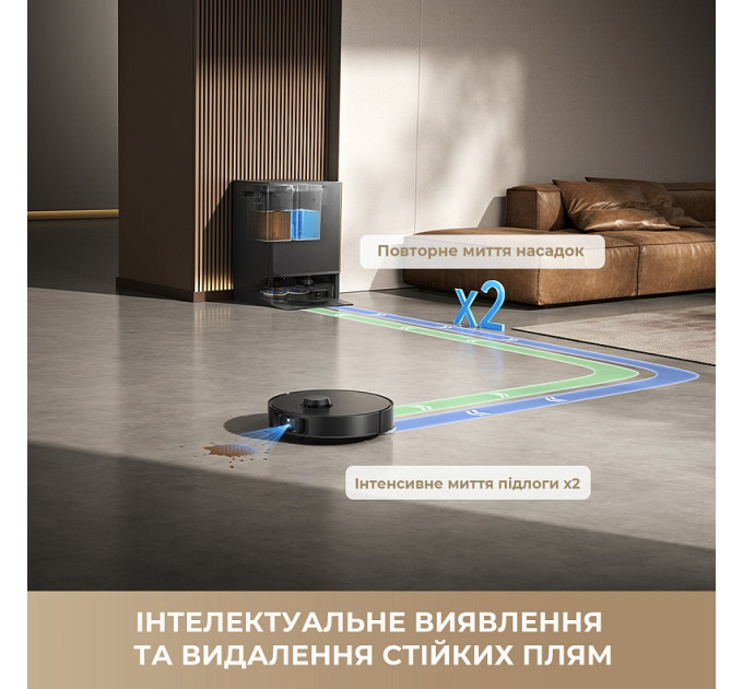 Dreame Робот-пилосос Dreame Bot Matrix 10 Pro Black (RLM61HE-Bl)