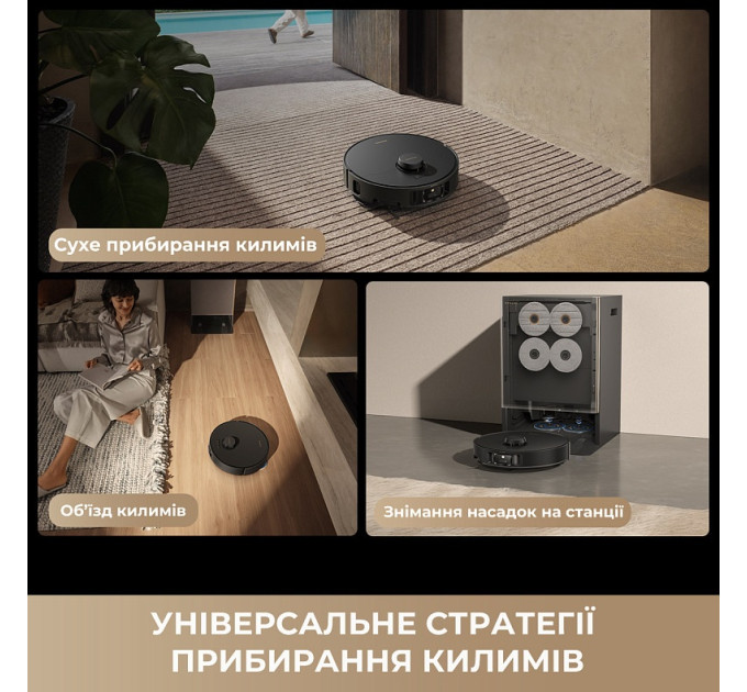 Dreame Робот-пилосос Dreame Bot Matrix 10 Pro Black (RLM61HE-Bl)