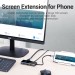 Vention Концентратор Vention USB 3.1 Type-C to HDMI 4K60Hz/USB 3.0х3/RJ45/PD 87W 6-in-1 Mirrored Surface (TFFHB)
