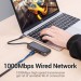 Vention Концентратор Vention USB 3.1 Type-C to HDMI 4K60Hz/USB 3.0х3/RJ45/PD 87W 6-in-1 Mirrored Surface (TFFHB)