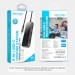 Vention Концентратор Vention USB 3.1 Type-C to HDMI 4K60Hz/USB 3.0х3/RJ45/PD 87W 6-in-1 Mirrored Surface (TFFHB)