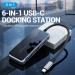Vention Концентратор Vention USB 3.1 Type-C to HDMI 4K60Hz/USB 3.0х3/RJ45/PD 87W 6-in-1 Mirrored Surface (TFFHB)