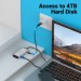 Vention Концентратор Vention USB 3.1 Type-C to 3хUSB 3.0/TF/SD/PD 87W 6-in-1 (TGRHB)