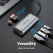 Vention Концентратор Vention USB 3.1 Type-C to 3хUSB 3.0/TF/SD/PD 87W 6-in-1 (TGRHB)