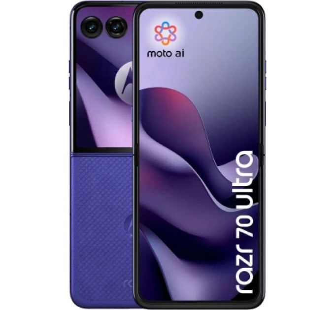 Motorola Мобільний телефон Motorola 70 Ultra 16/512GB Orient Blue (PBB20002PL)