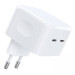 Choetech Зарядний пристрій Choetech 2xUSB-С 35W PD/QC (Q5008-EU-WH)