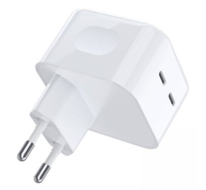 Choetech Зарядний пристрій Choetech 2xUSB-С 35W PD/QC (Q5008-EU-WH)
